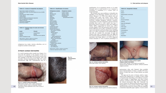 Male genital Skin Disease pages 60-61